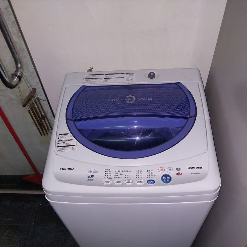 日本東芝7.5公斤全自動洗衣機