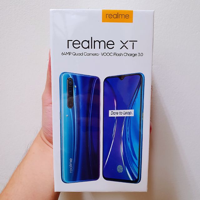 【免運送贈品全新未拆封可刷卡】Realme XT 8G/128G 星圖藍 銀翼白 Buds 2 RMA155