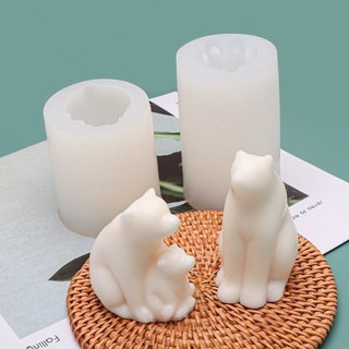 2款北極熊蠟燭矽膠模具 🚀台灣出貨【小陶器手作素材】