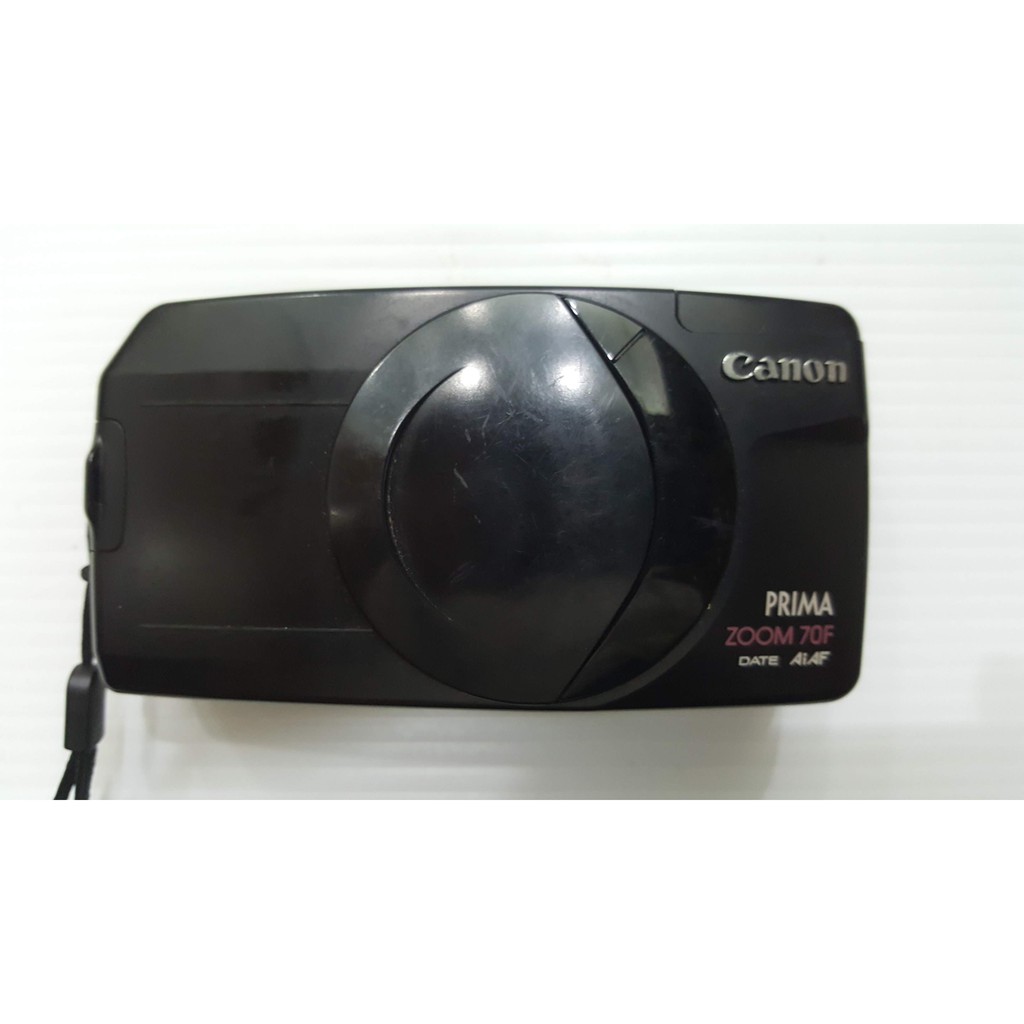 閃光燈故障 日本製 canon prima zoom 70f DATA 底片相機 / A72E