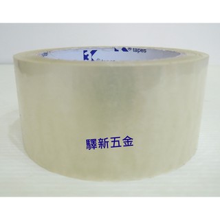 *含稅《驛新五金》3K牌透明膠帶 寬60mm全長90米 包裝膠帶 封箱膠帶 單入 整箱購買送膠帶切割器 臺灣製