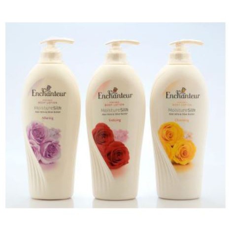 [黑黑精品] Enchanteur 艾詩玫瑰香精潤膚乳液~400ml/500ml