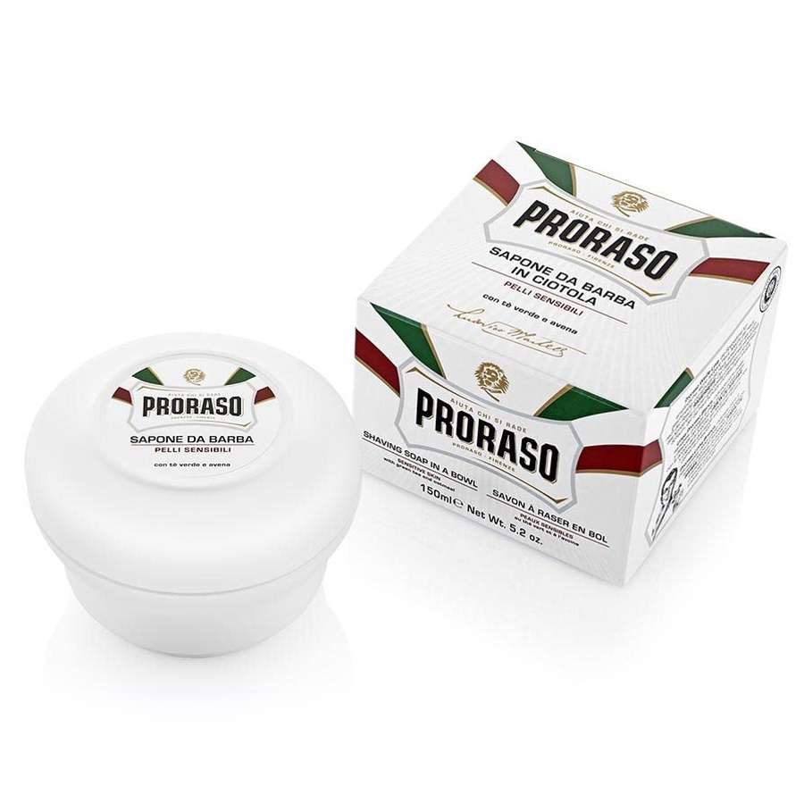 Proraso 敏感肌 刮鬍皂（白標）刮鬍泡 刮鬍膏 剃鬚泡 剃鬚膏 刮鬍乳 刮鬍霜 剃鬚皂 刮鬍凝膠 刮鬍露 刮鬍油