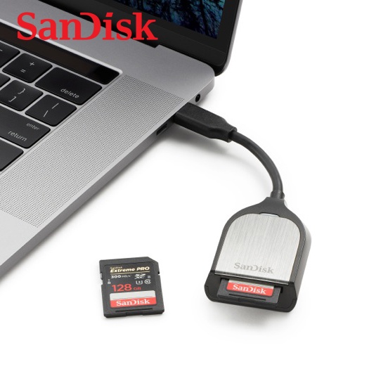 【台灣保固】SanDisk Extreme PRO Type-C 高速 讀卡機 支援 SD UHS-II 相機大卡 適用