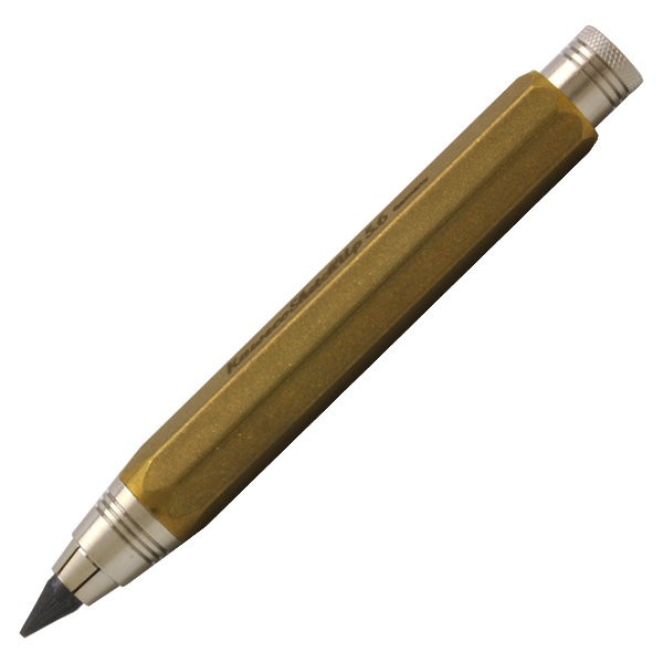 德國 KAWECO Sketch Up Brass 黃銅5.6mm自動鉛筆/工程筆 黃銅八角筆身草圖筆