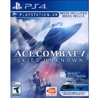 PS4 空戰奇兵 7 未知天際 英文美版 Ace Combat 7 支援VR【一起玩】
