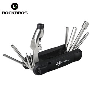 Rockbros 自行車維修工具功能折疊工具 12 合 1腳踏車