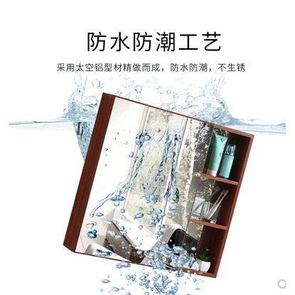 冠宇衛浴 新款限量直銷衛生間浴室鏡櫃鏡帶置物架吊櫃鏡櫃梳妝鏡子廁所簡約現代鏡鏡櫃櫃鏡超大容量儲物櫃