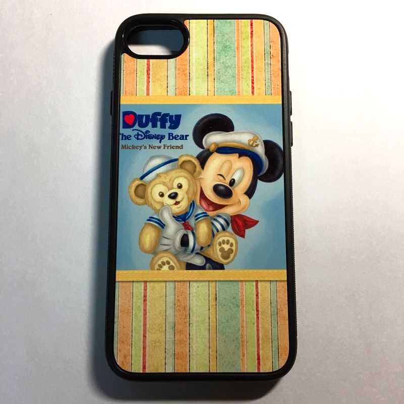 Iphone7手機殼 藝術花米奇 全新未使用 蝦皮購物