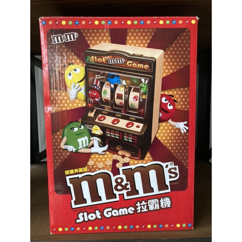 M&amp;M’s拉霸機 slot game 桌遊 mm拉霸機 m&amp;m糖果機 m&amp;m巧克力