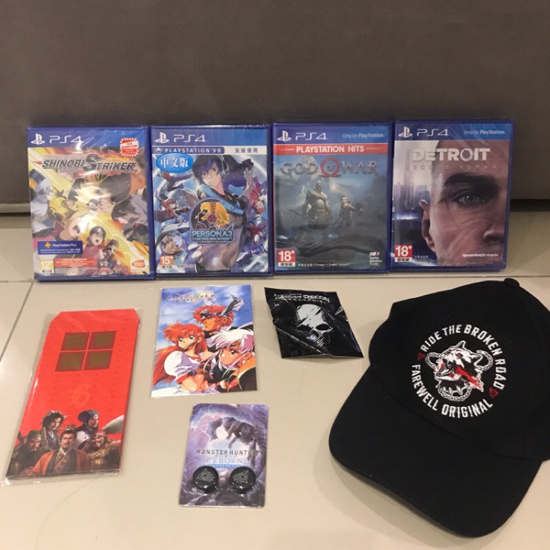 💥出清保證全新現貨☄️ PS4 PS5 女神異聞錄4 無敵究極背橋摔 5 皇家版 魔界戰記6 靈魂駭客2 限定版