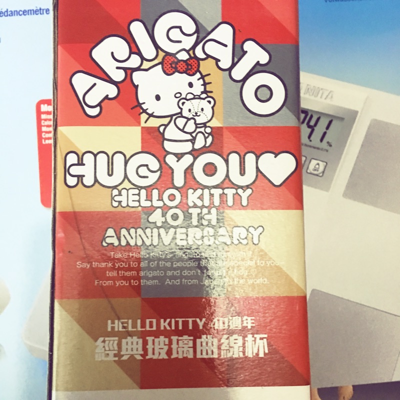 Hello Kitty 40週年經典曲線馬克杯/卡娜赫拉馬克杯