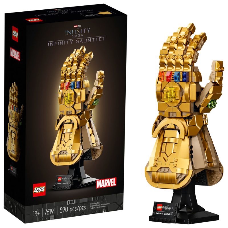 Home&amp;brick 全新 LEGO 76191 無限手套Infinity Gauntlet Marvel