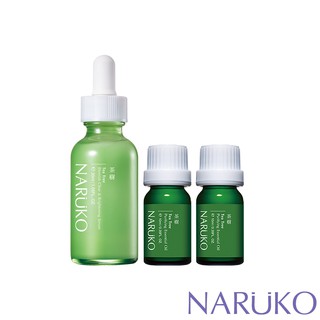 【NARUKO牛爾】 茶樹痘痘油2入+抗痘美白精華(精華液/粉刺毛孔/水楊酸)