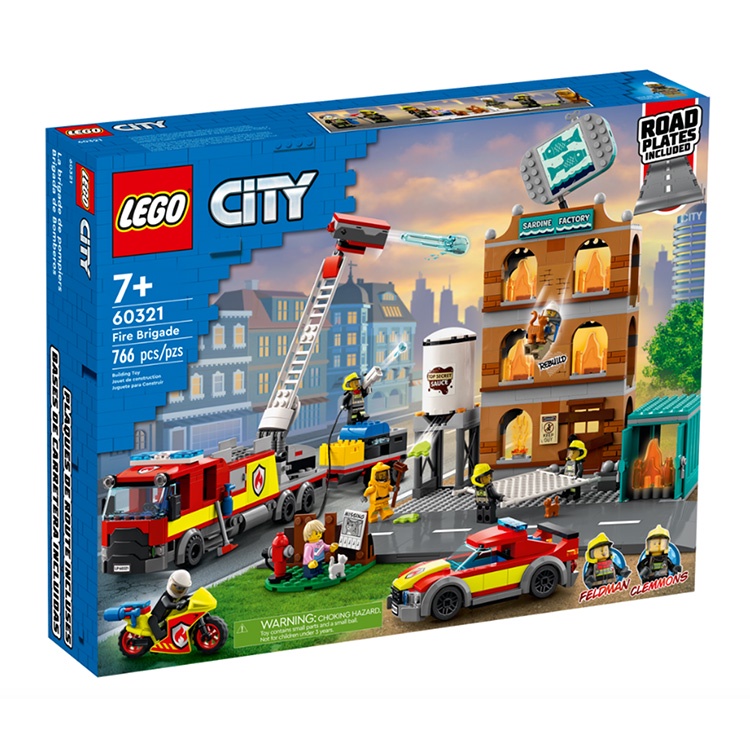 LEGO樂高 City城市系列 消防隊 LG60321