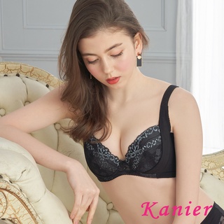 【Kanier卡妮兒內衣】戀鍊日不落月牙機能型內衣(黑/香檳 BCD)