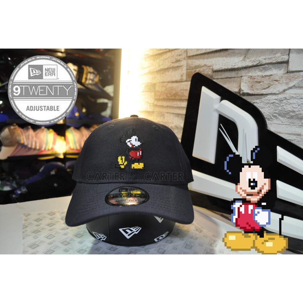 New Era Disney Mickey Mouse Pixel Navy 9Twenty迪士尼米老鼠像素化深藍色老帽