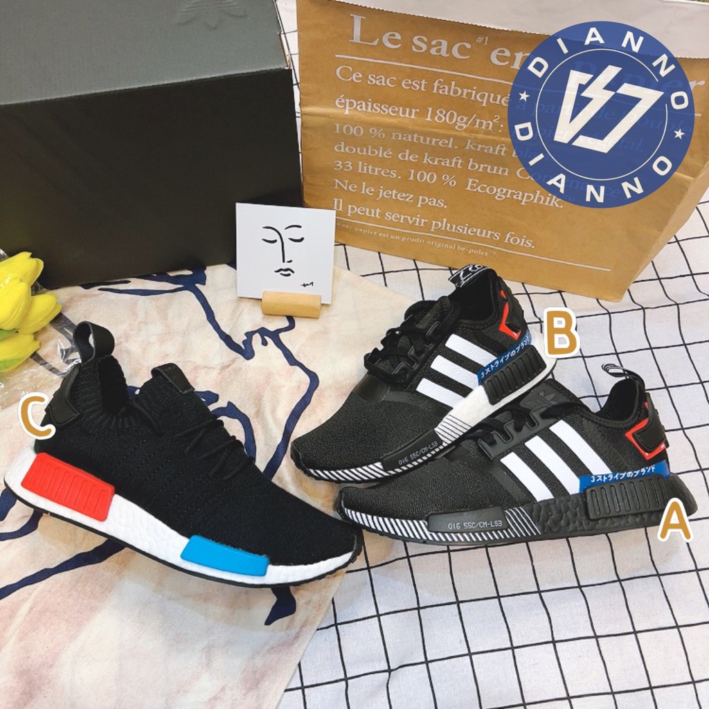 帝安諾-實體店面 愛迪達 NMD R1 OG配色 五周年 日文 黑藍紅 EF1734 GZ0066 EF2357