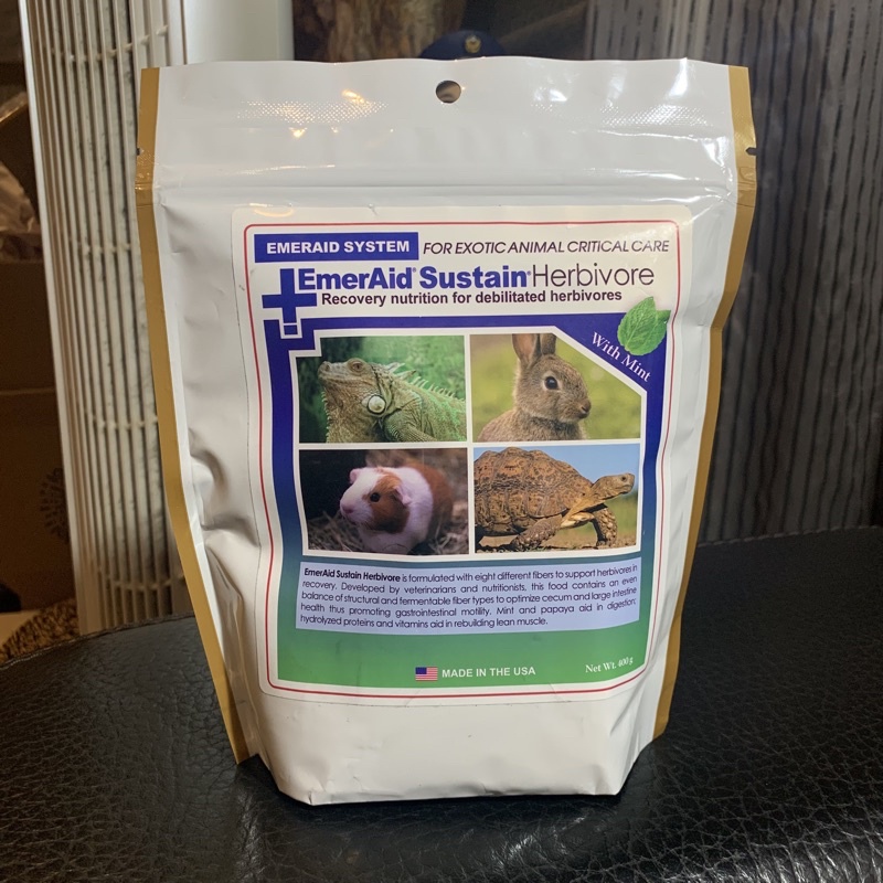 現貨 Emeraid 艾茉芮草食動物恢復期營養粉100g 400g 草食草粉 兔子天竺鼠烏龜 蝦皮購物