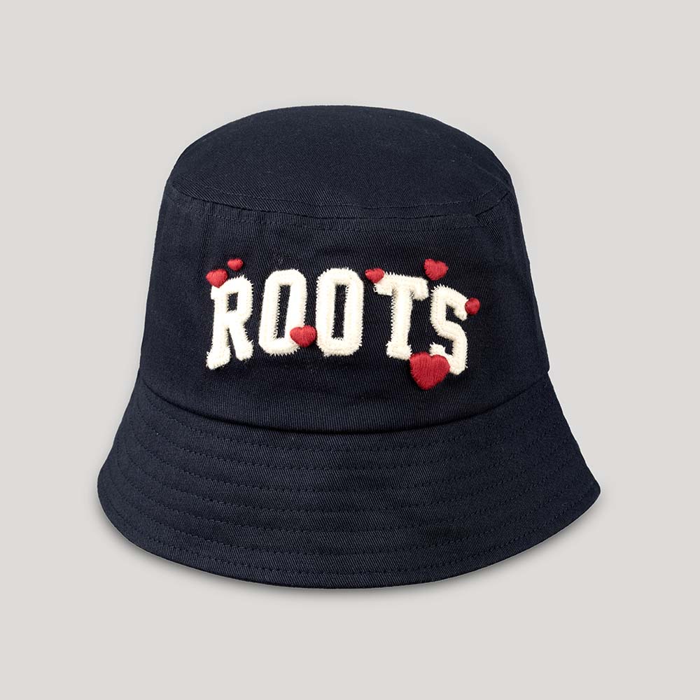 限時優惠 [全新專櫃正品]ROOTS 配件- 濃情蜜意系列 愛ROOTS漁夫帽 滿額即贈Roots購物袋