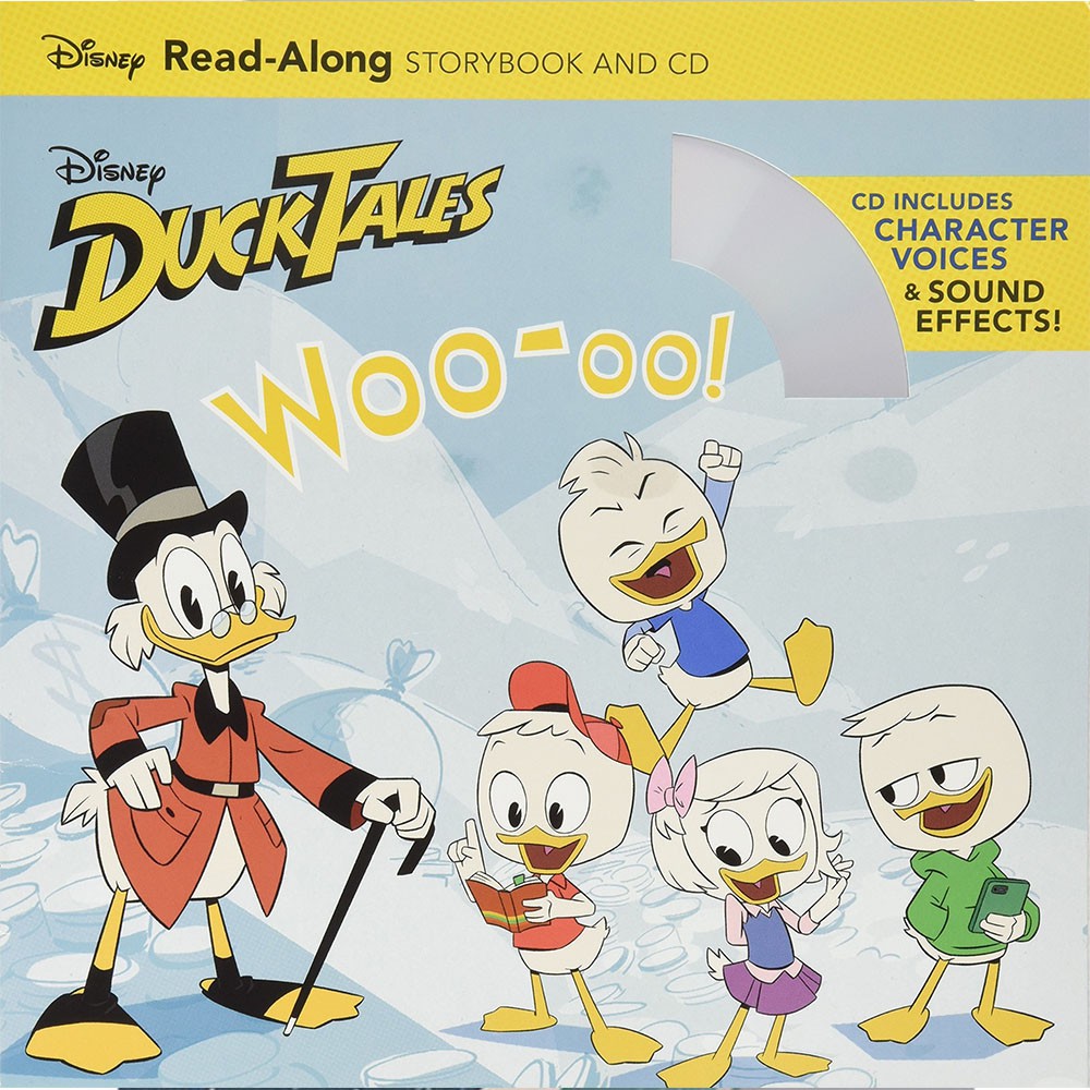 DuckTales WOO-OO! 唐老鴨有聲讀本(一平裝繪本+一CD)(CD書)(外文書)