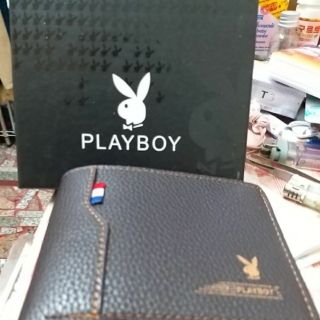 全新男短用皮夾咖啡色