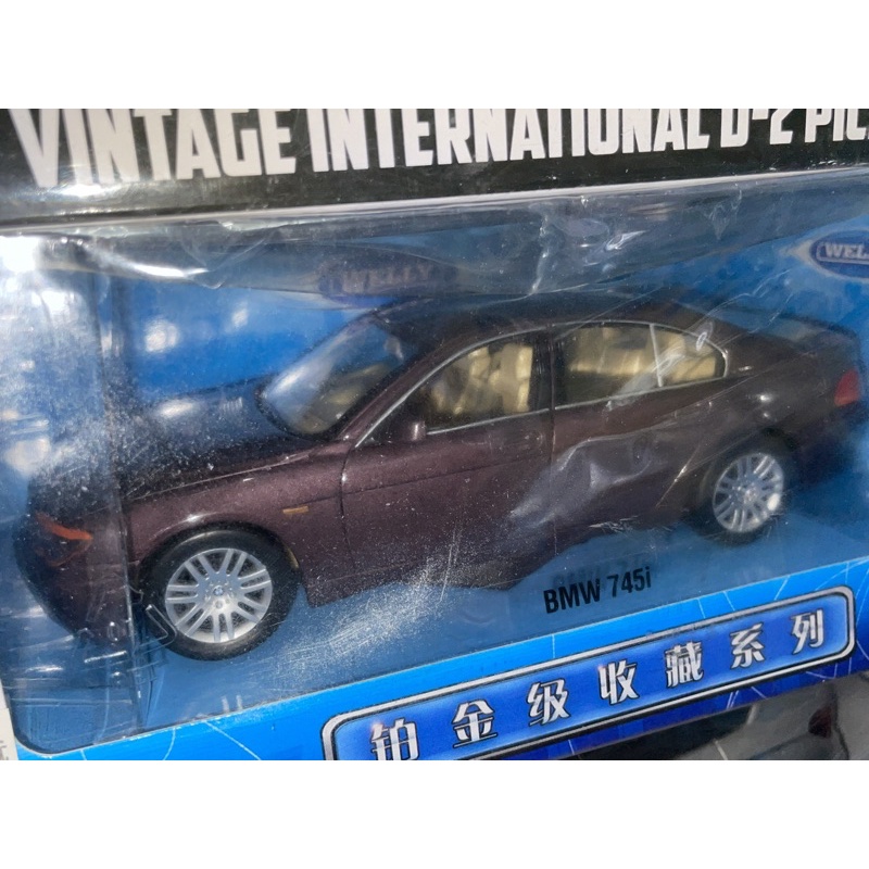 模王 Welly 1/24 BMW 745i