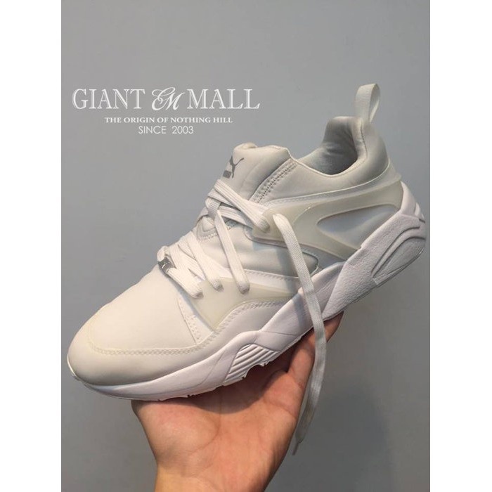 PUMA BLAZE OF GLORY TECHY 慢跑鞋 白【 GIANT MALL 】