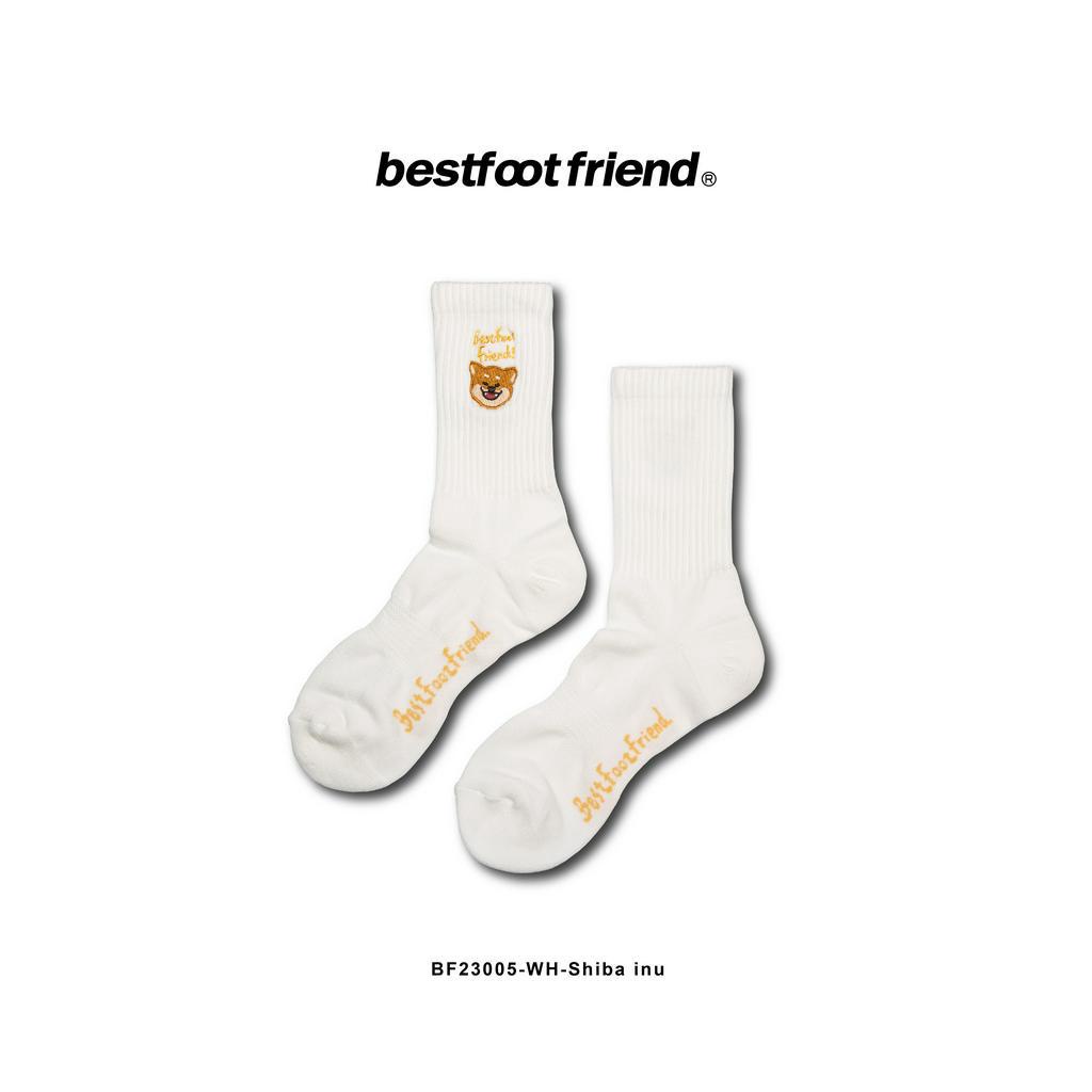 BFF Symptom Socks SHIBA INU 白色 柴犬 中筒襪【BF23005-WH】