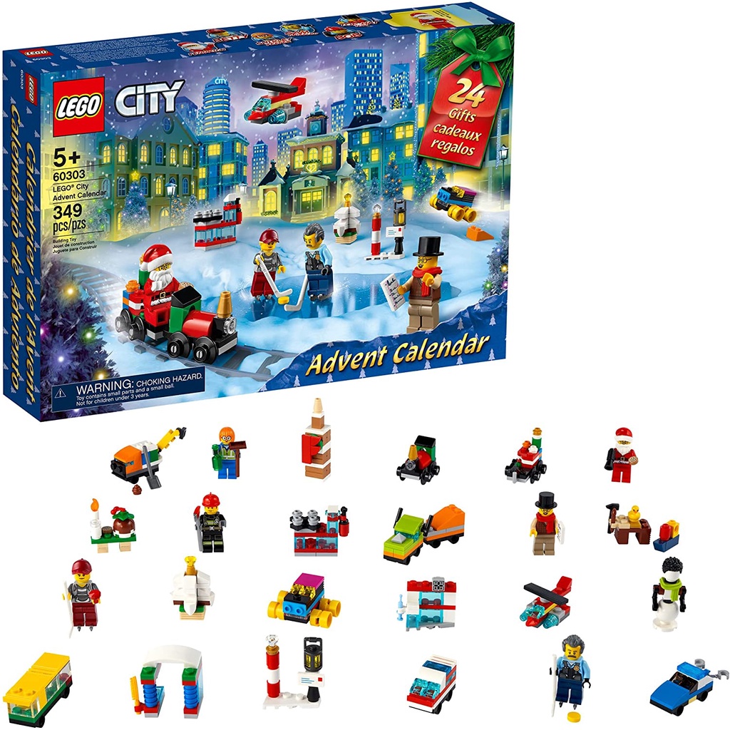 🌹花～全新在台現貨 Lego 樂高 60303 城市驚喜月曆 驚喜月曆 聖誕降臨曆 降臨曆 聖誕日曆 倒數月曆