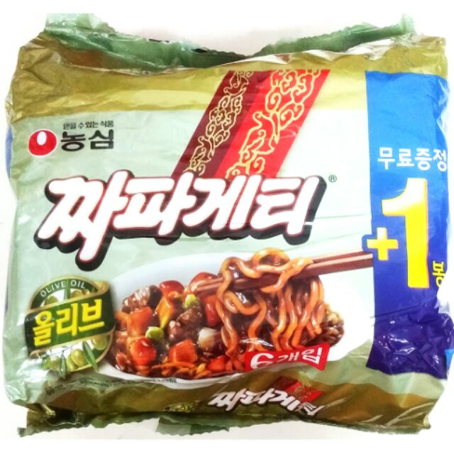 韓國農心炸醬麵5十1