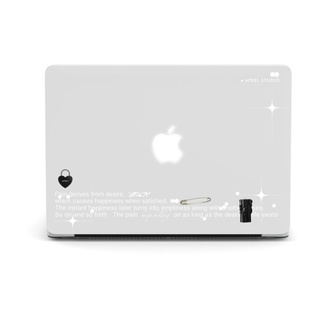 【現貨】【APEEL STUDIO】自在之物 MacBook 透明全包防刮保護殼 M2M1 Air Pro 13 14