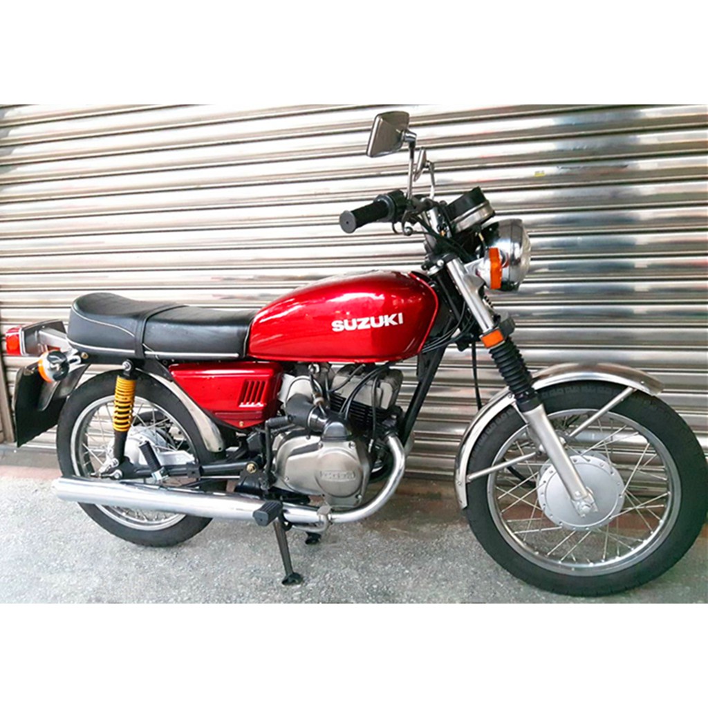 已售出 Suzuki雄師125 雙排管復古檔車 新騎 經典款 歡迎購車分期 刷卡 蝦皮購物