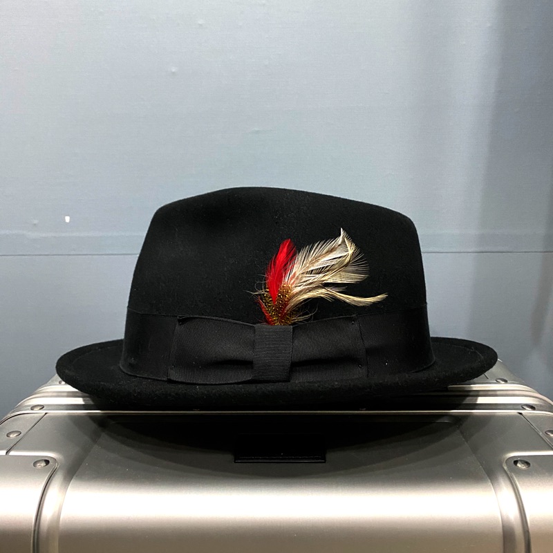 NEW YORK HAT Fedora紳士帽 二手極新