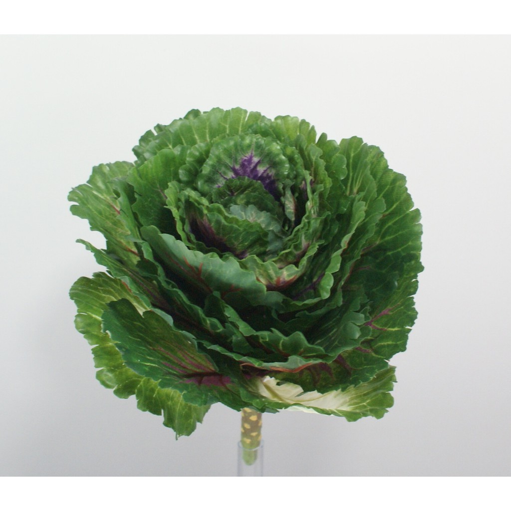 勁果uj 14吋葉牡丹 彩葉甘藍 羽衣甘藍 吉祥如意 仿真植物 人造花 假花 辦公療癒小物 居家裝潢 餐桌裝飾 蝦皮購物