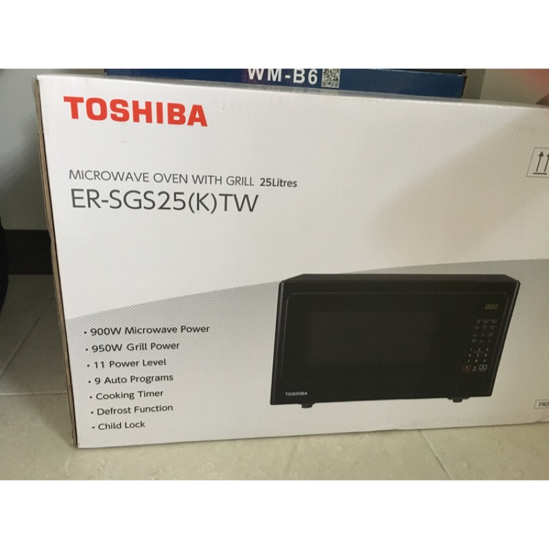 Toshiba 全新未拆東芝燒烤料理微波爐er Sgs25 K Tw 蝦皮購物