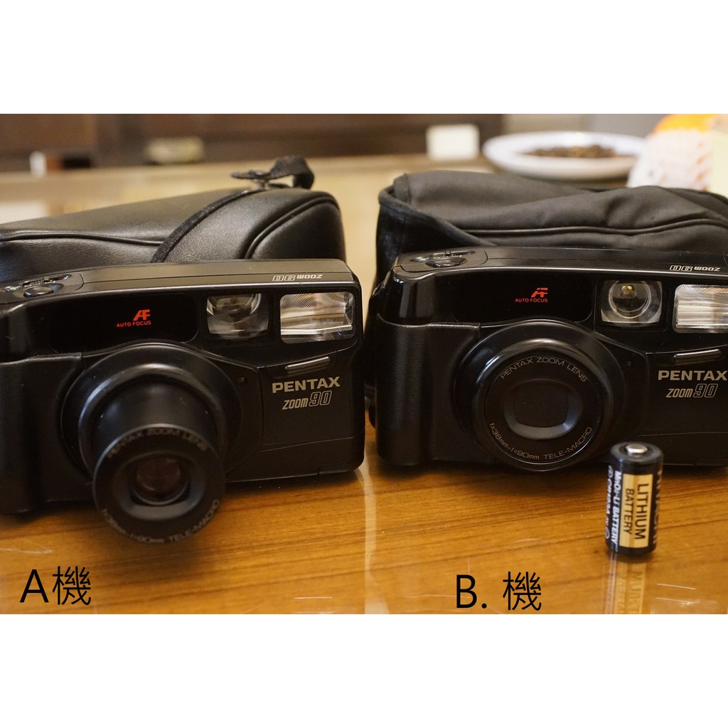 Pentax Zoom 90 經典旅遊傻瓜底片相機  附CR123A電池 8成新