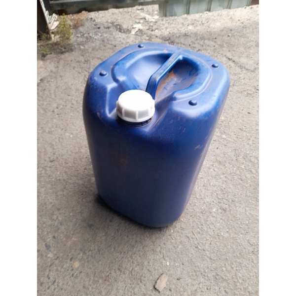 便宜賣，25公升二手藍色塑膠桶