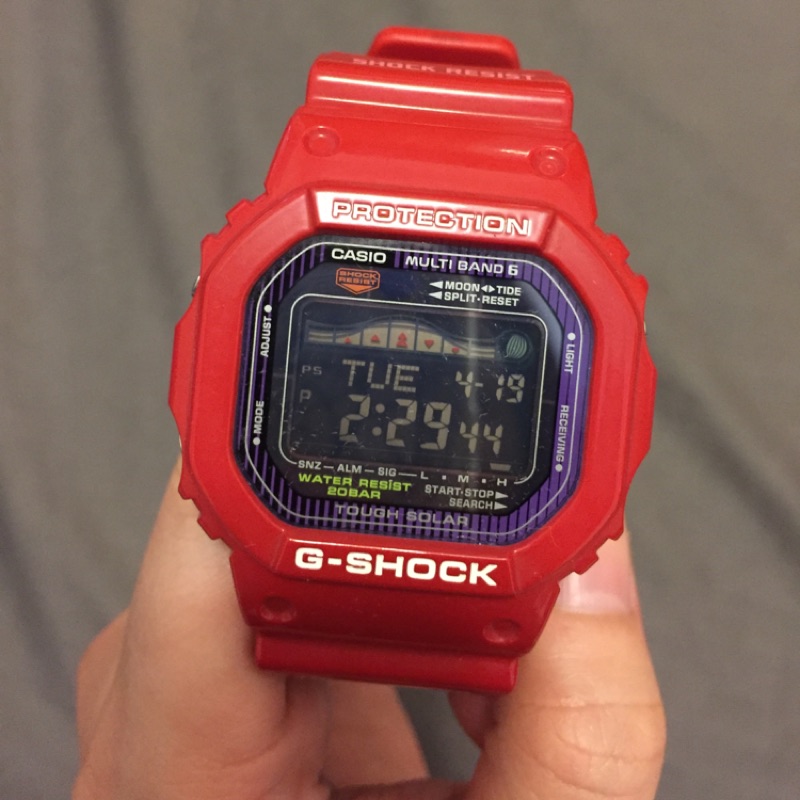 G-SHOCK太陽能電波月相潮汐錶(GWX-5600C)