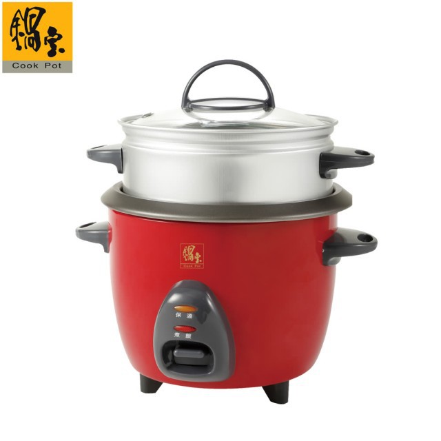 【CookPot鍋寶】多功能電子鍋-3人份(RCO-3000) 含蒸籠