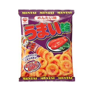 RISKA 美味圈餅乾-明太子風味 75g【Donki日本唐吉訶德】玉米棒餅乾版