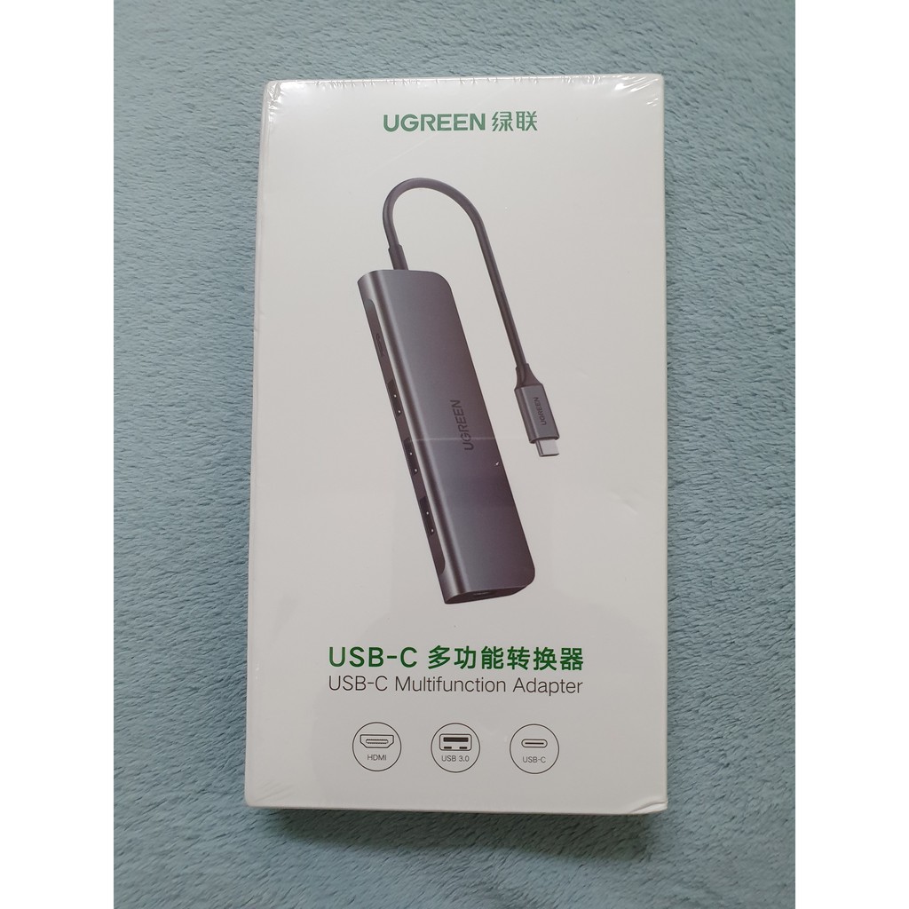 UGREEN 綠聯 Type C Hub 集線器 4K HDMI +USB 3.0*3 + PD 充電 50209