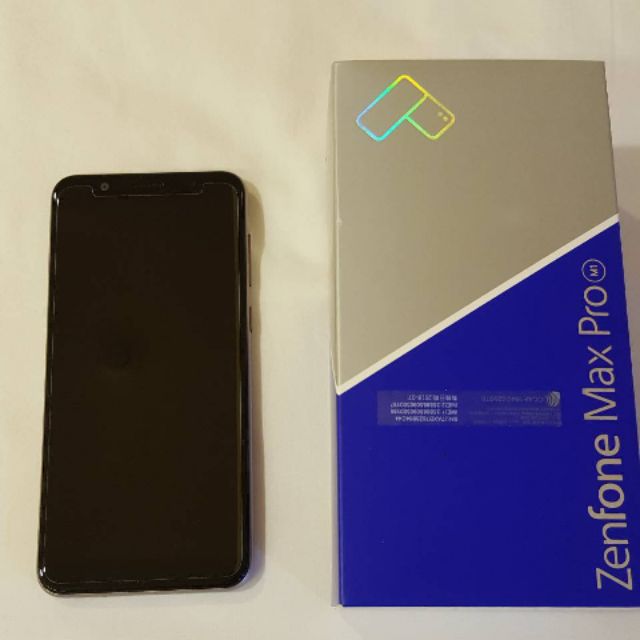 拍賣 極新 zenfone max pro 3G/32G  (zb602kl) 盒裝 神腦保固到2019年7月 台北面交