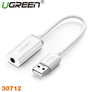【3CTOWN】含稅 綠聯 30712 USB 轉 3.5mm 音效卡 音訊轉換線 耳機麥克風 二合一專用
