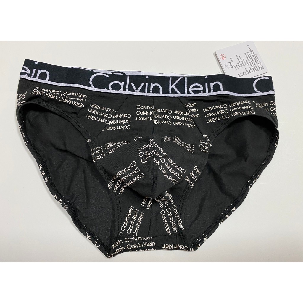 CK Calvin Klein ID 彈力棉 低腰三角褲 字母圖案【WP男內著小鋪】