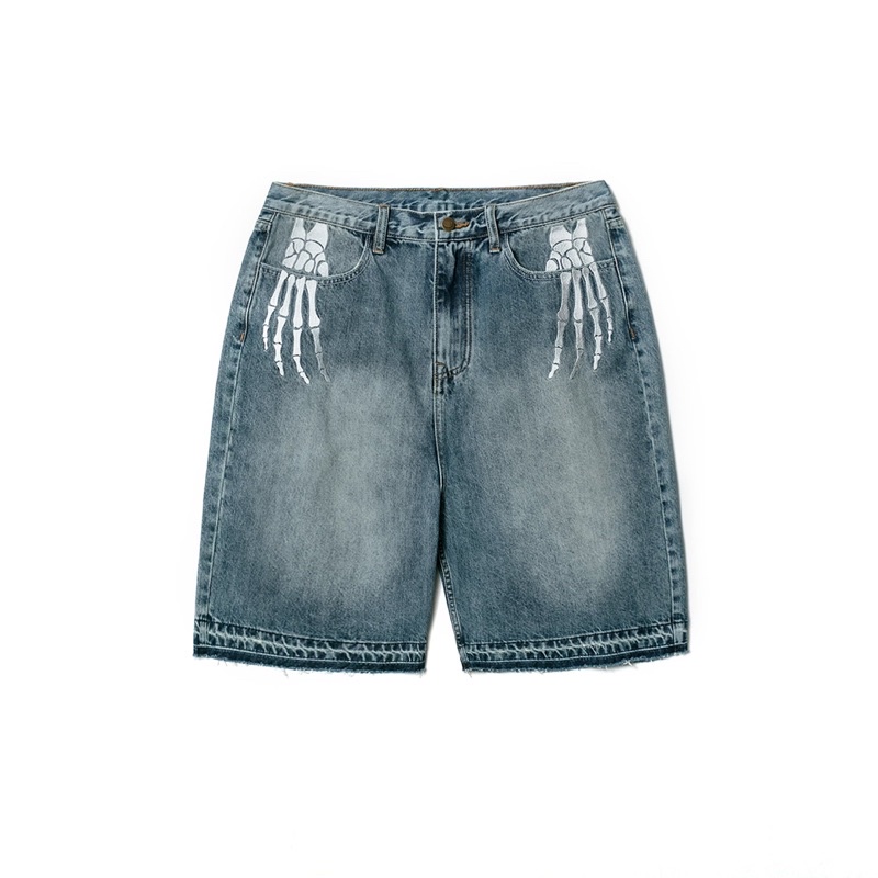 全新正品 現貨AES WASHED DENIM SHORTS 水洗藍牛仔短褲 size:XL