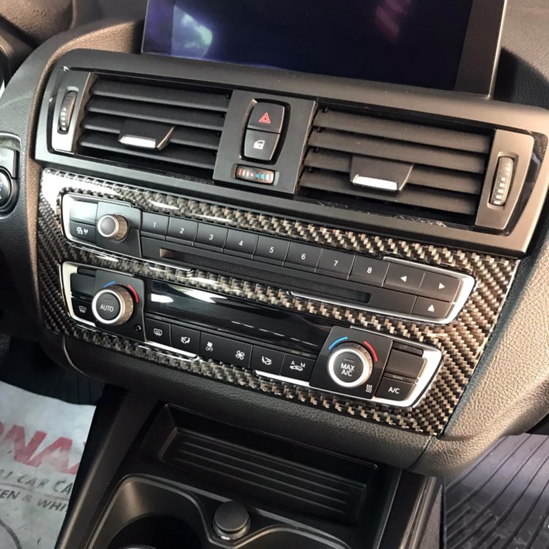 真碳纖維 BMW 寶馬1系F20 F21 中控面板 卡夢框 音量 冷氣 CD 控制面板 裝飾貼 碳纖aejay美品店