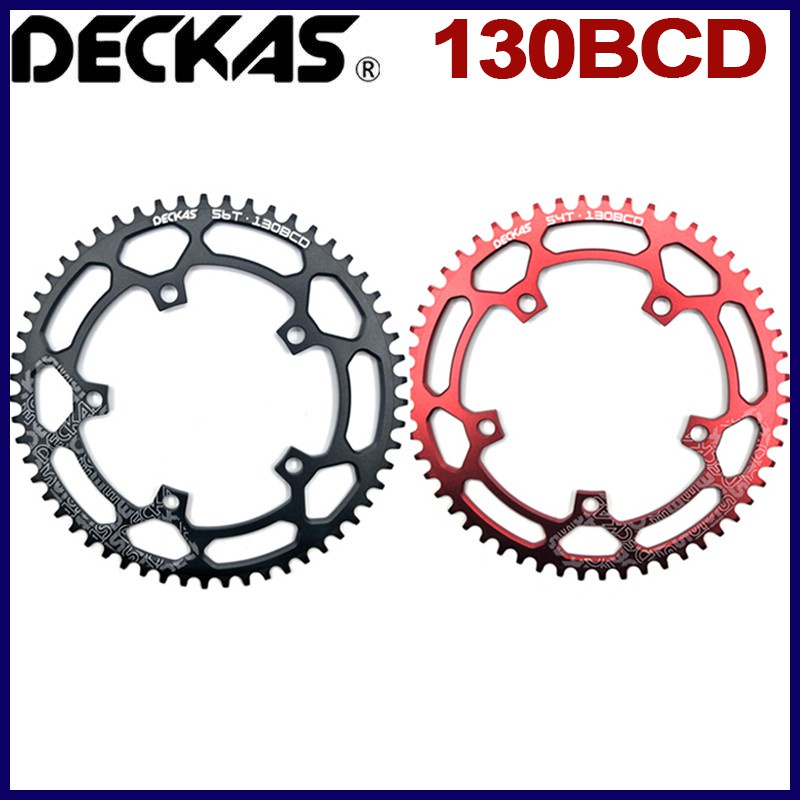 Deckas 130BCD 鏈環 50T 52T 54T 56T 58T MTB 公路自行車適用於 9 10 11 速自