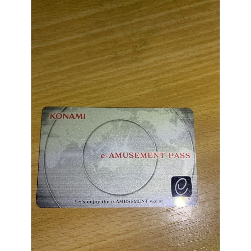 【客訂二手】Konami e-Amusement pass  SDVX jubeat DEA音遊 機台卡