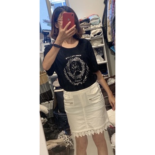 品牌【ps company】 蕾絲綴邊A字裙
